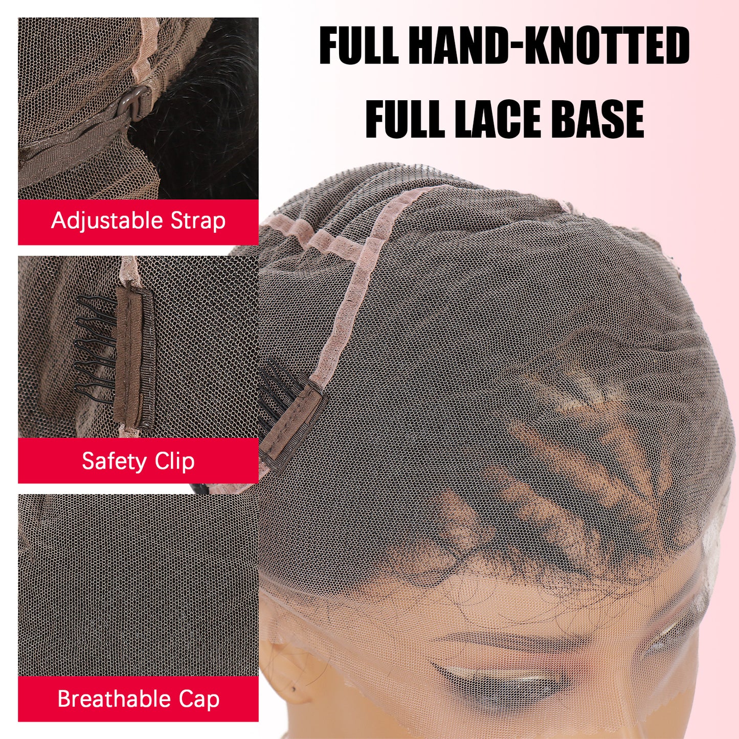 ModeMuse | Full Lace Braided Wig 1B – Hand-Braided Cornrow Buns, Baby Hair, Protective Style Wig, Ready-to-Wear