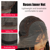 ModeMuse 26" Braided Lace Front Wig – 13x4 Hand-Braided Long Black Protective Style Wig, Free Part Synthetic Wig