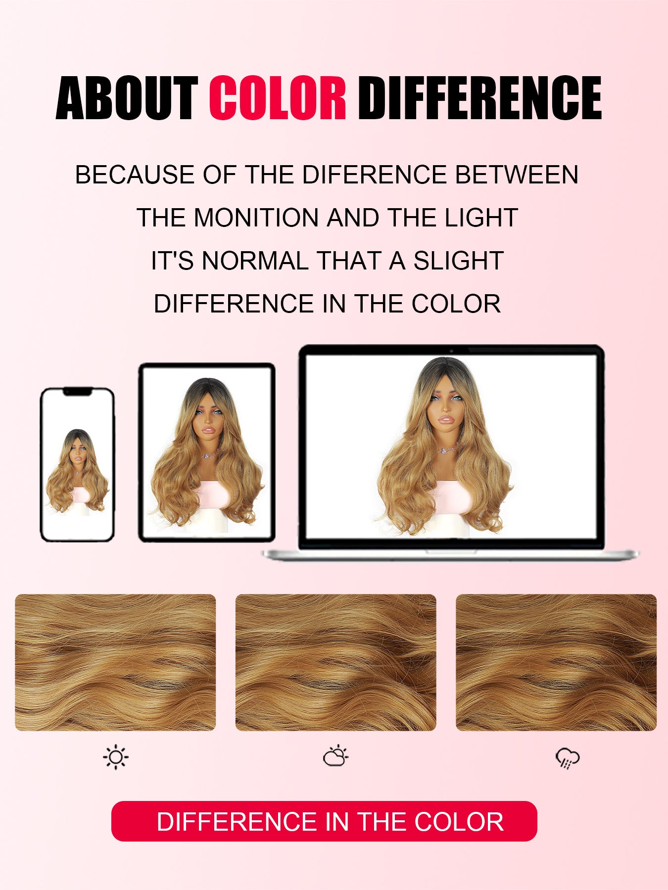 ModeMuse Long Layered Blonde Wig with Curtain Bangs – Synthetic Everyday Fashion Wig 6030X#1T27